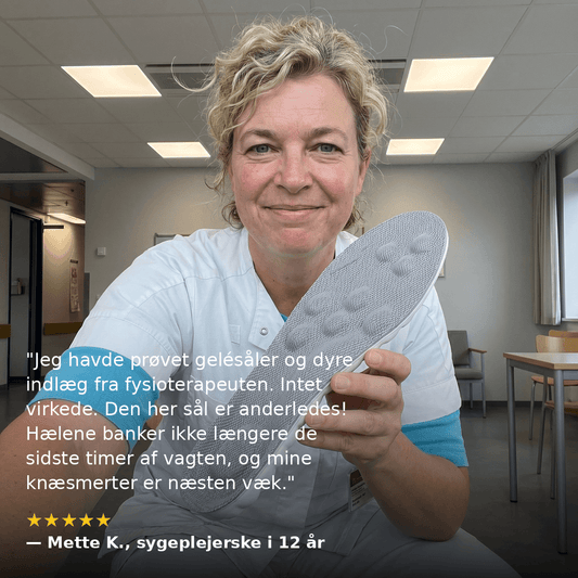 Sål designet til den skiftende kvindekrop
